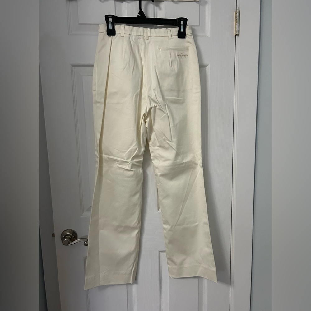 Chic Cream Boot Cut Pants - Picture 2 of 5
